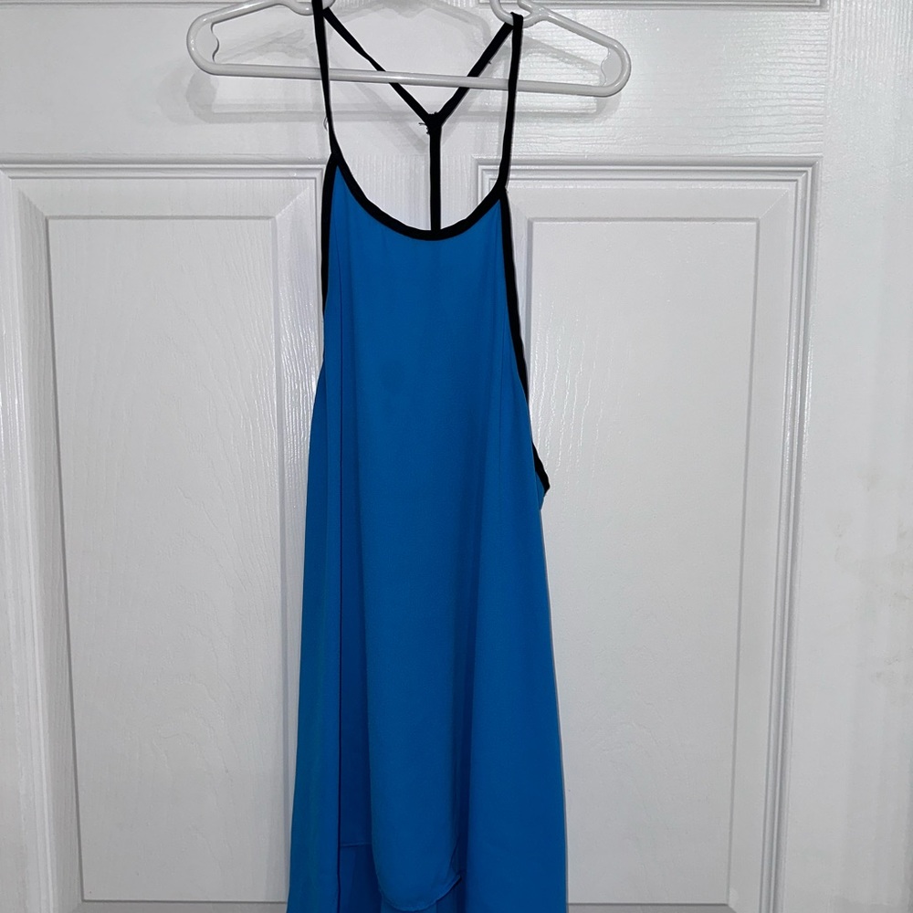 Blouse with straps